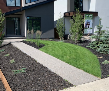Landscaping in Edmonton by True Earth Contracting